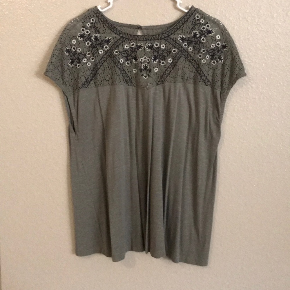 Torrid Super Soft Knit Olive Top